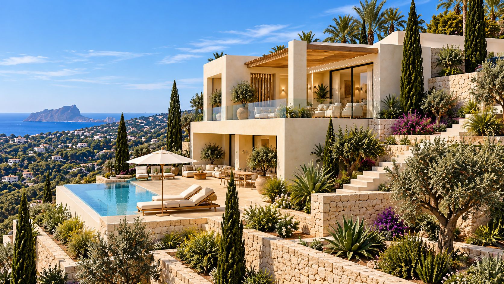 Terreno en venta en Benimeit Moraira