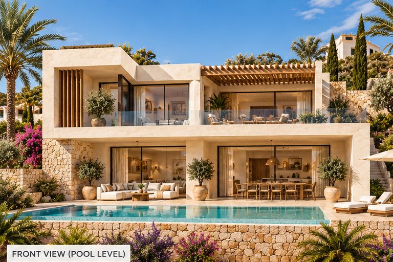Terreno en venta en Benimeit Moraira