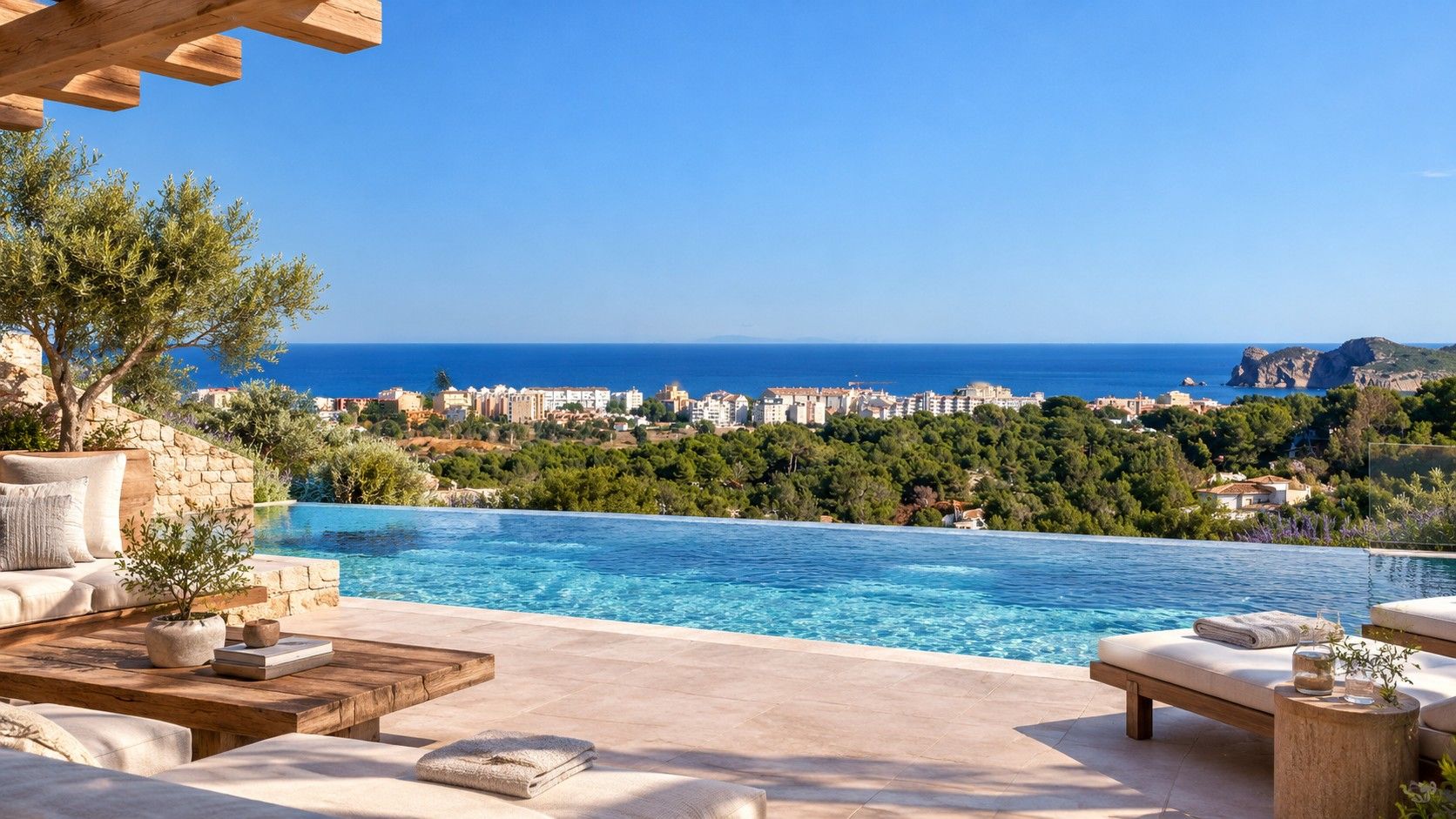Villa neuve exclusive avec vue sur mer à Tosalet 5 – Jávea Votre maison de rêve – conçue sur mesure, prête à construire immédiatement